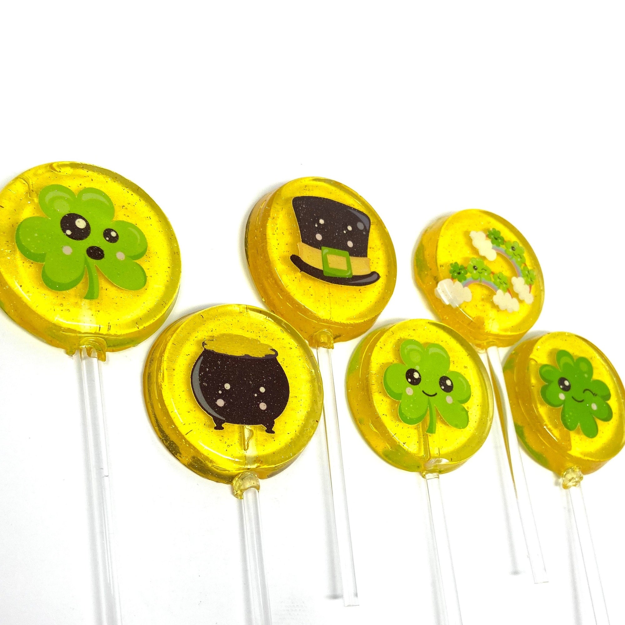 Lucky Charm Lollipops 6-piece set by I Want Candy!