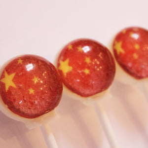Flags of Earth Lollipops 6-piece set by I Want Candy!