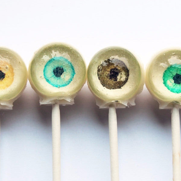 Eyeball Lollipops 6-piece set by I Want Candy!