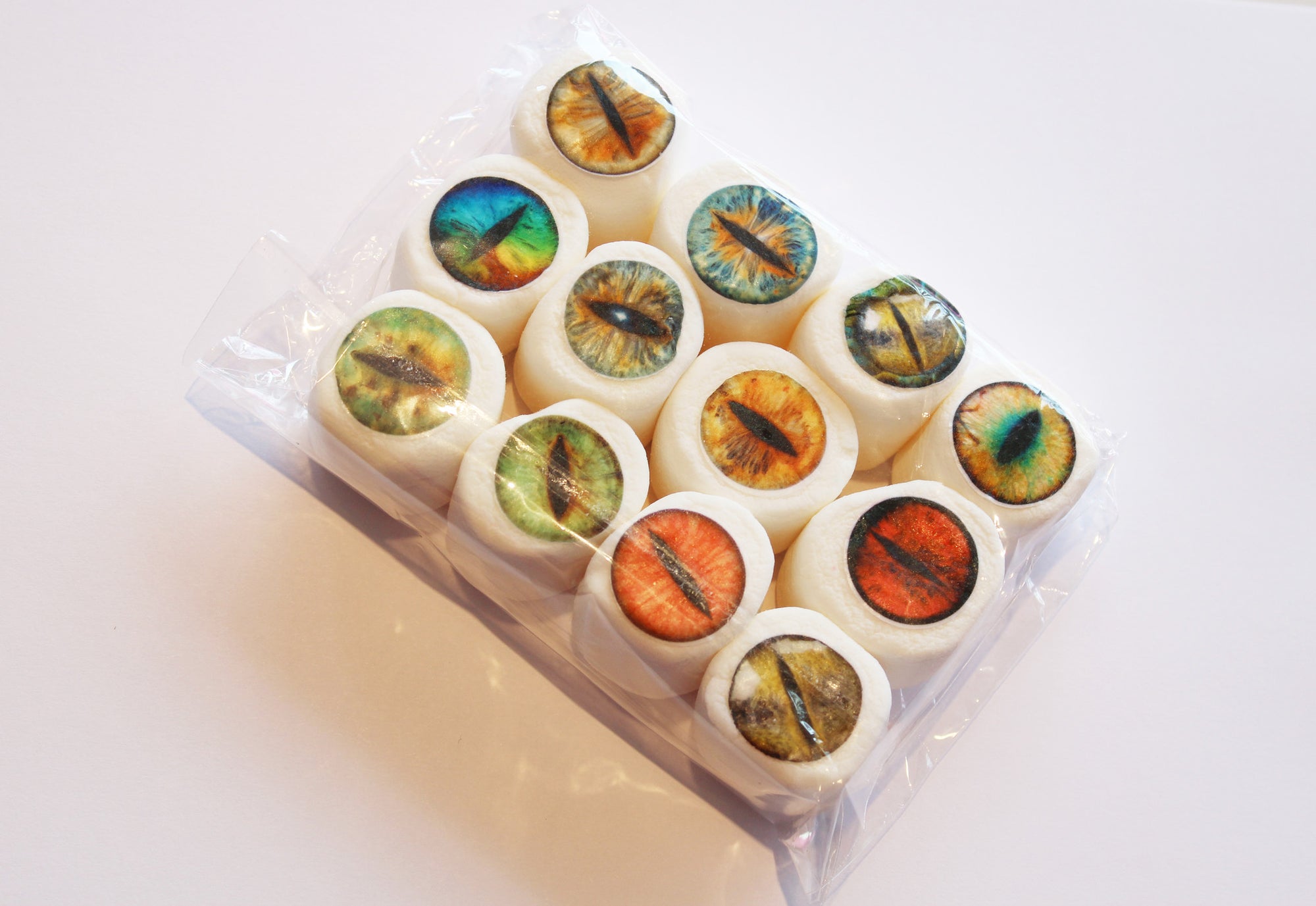 Creature Eye Marshmallows 12-piece set by I Want Candy!