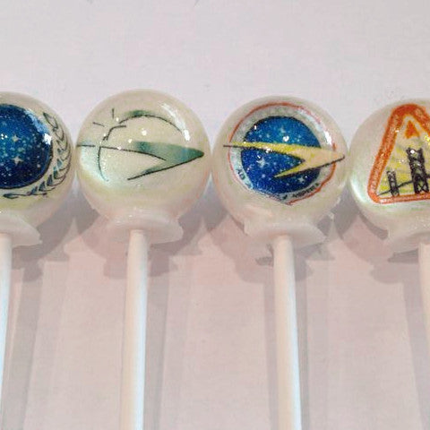 Trekkie Lollipops 6-piece set by I Want Candy!