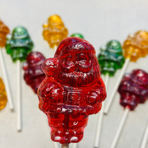 Santa Claus Lollipops 10-piece set by I Want Candy!
