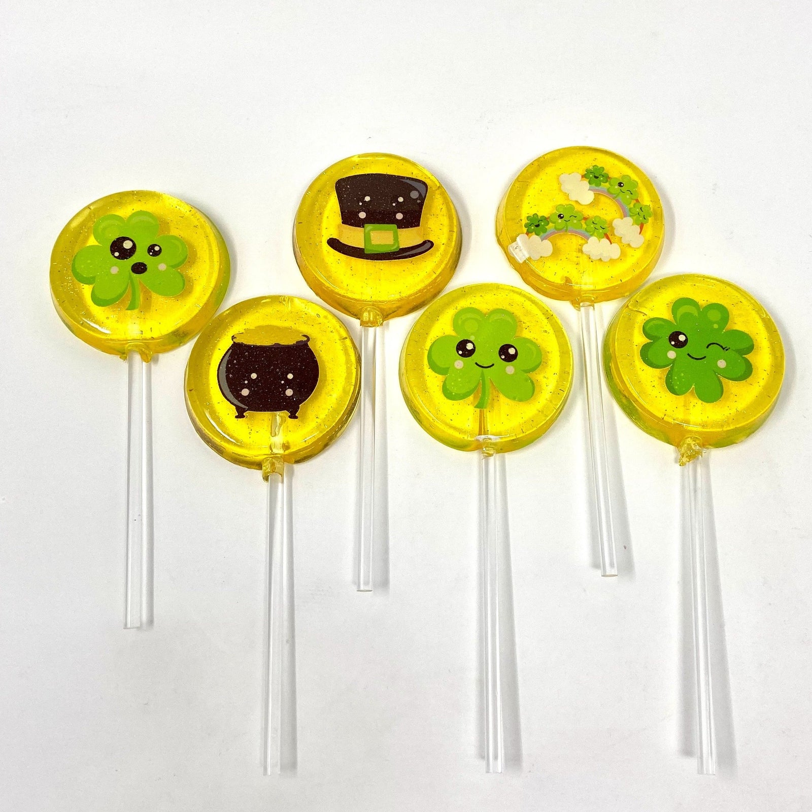 Lucky Charm Lollipops 6-piece set by I Want Candy!