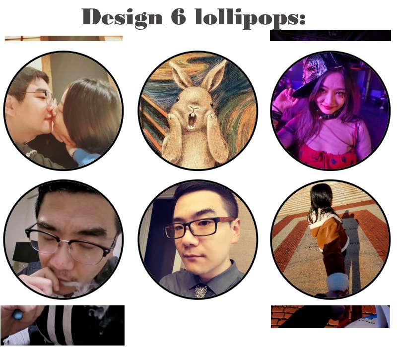 Home Products Customize your own 2D ball style edible image lollipop
