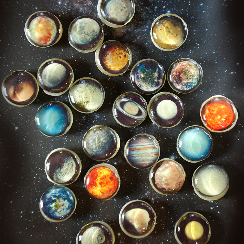 Solar System and Prominent Moons Bites by I Want Candy!