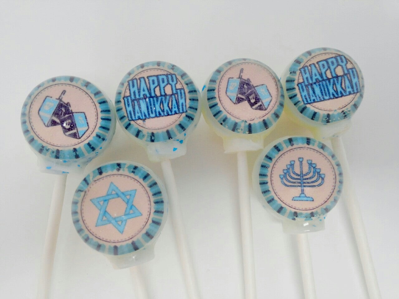 Happy Hanukkah 6-piece set by I Want Candy!