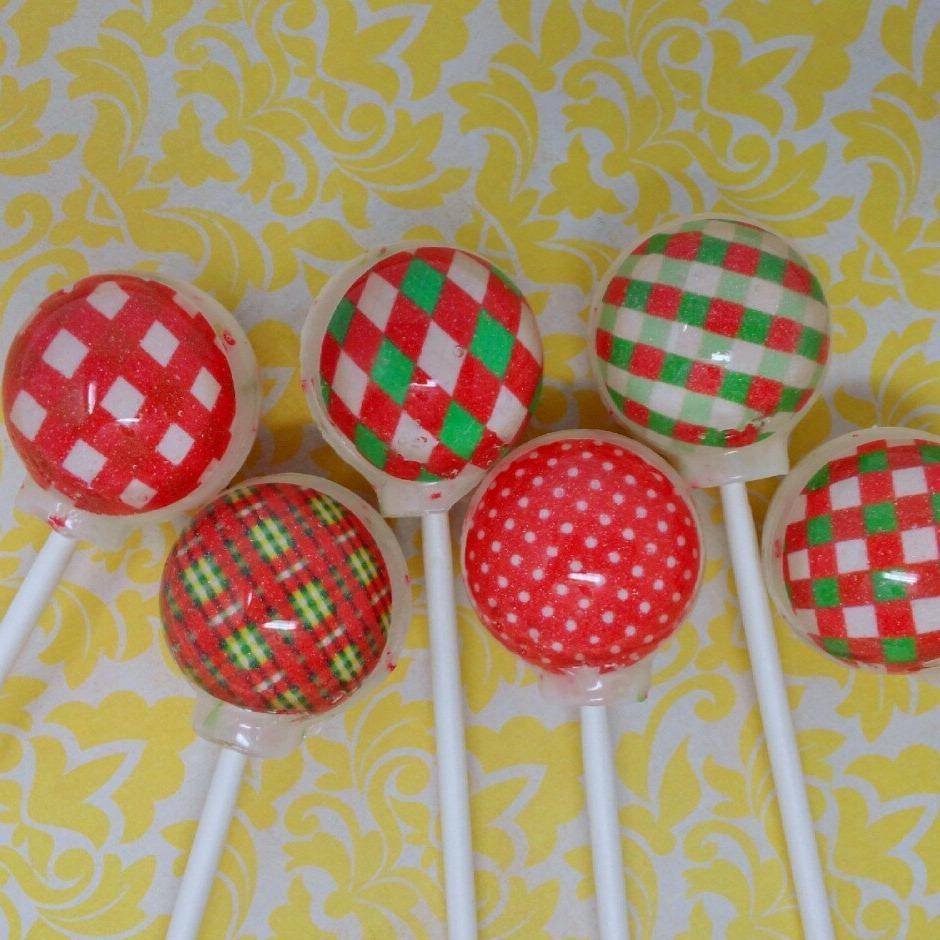 Kitschy Wrapping Paper Lollipops 6-piece set by I Want Candy!