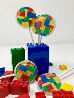 Building Block Lollipops 5-piece set by I Want Candy!