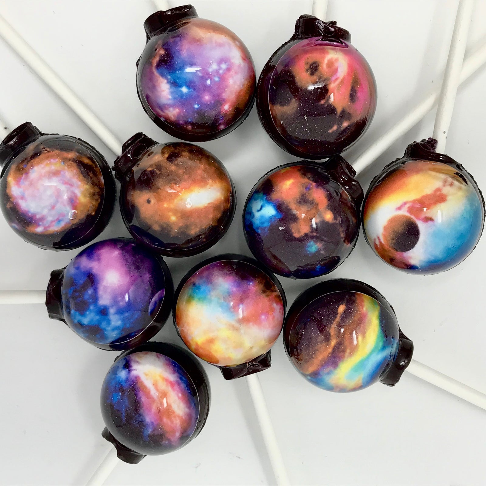 Galaxy Lollipops 10-piece set by I want Candy!
