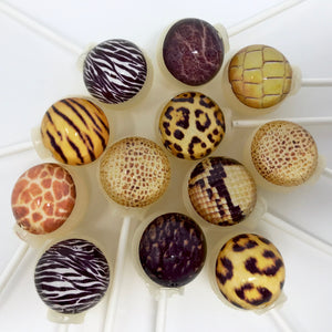 Sweet Safari Lollipops 6-piece set by I Want Candy!