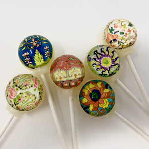 Asian Inspired Lollipops 6-piece set by I Want Candy!