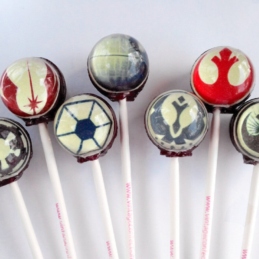 Star Battles Alliance Death Lollipops 7-piece set by I Want Candy!