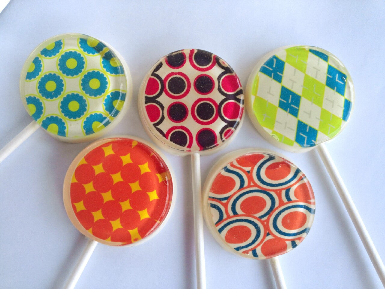 Groovy Baby Lollipops 5-piece set by I Want Candy!
