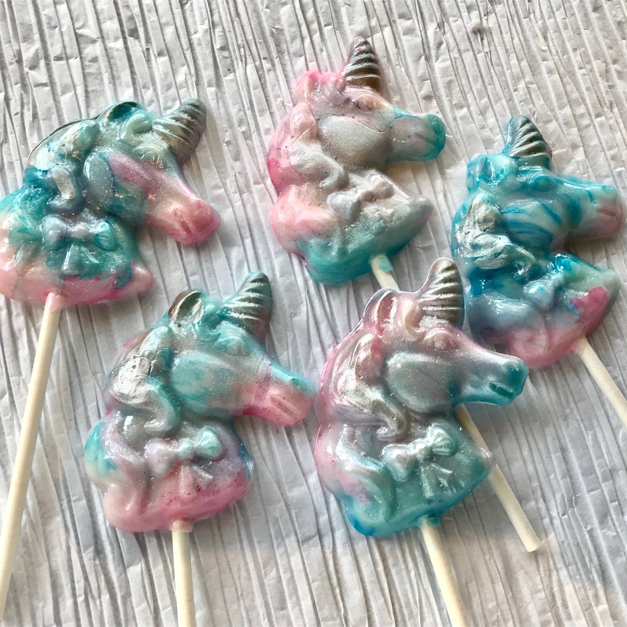Magical Unicorn Lollipop 6-piece set by I Want Candy