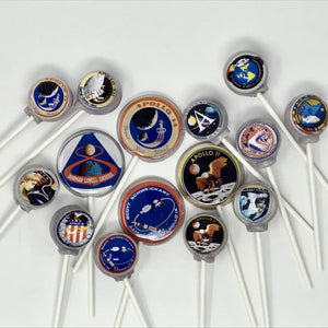 Apollo Mission Lollipops 5 or 6-piece set by I Want Candy