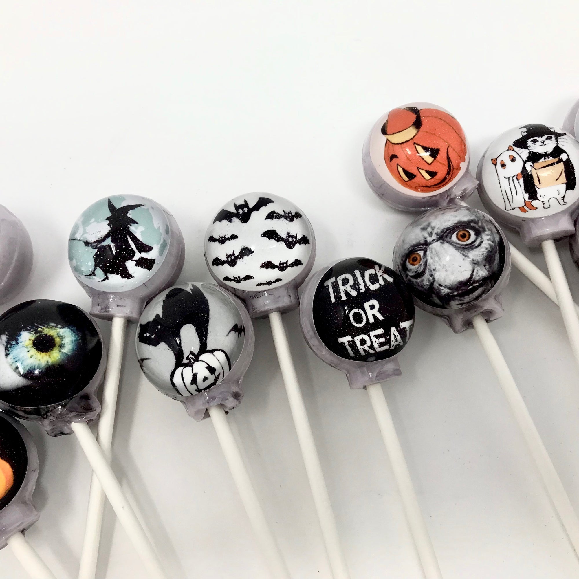Trick or Treat Lollipops 6-piece set by I Want Candy!