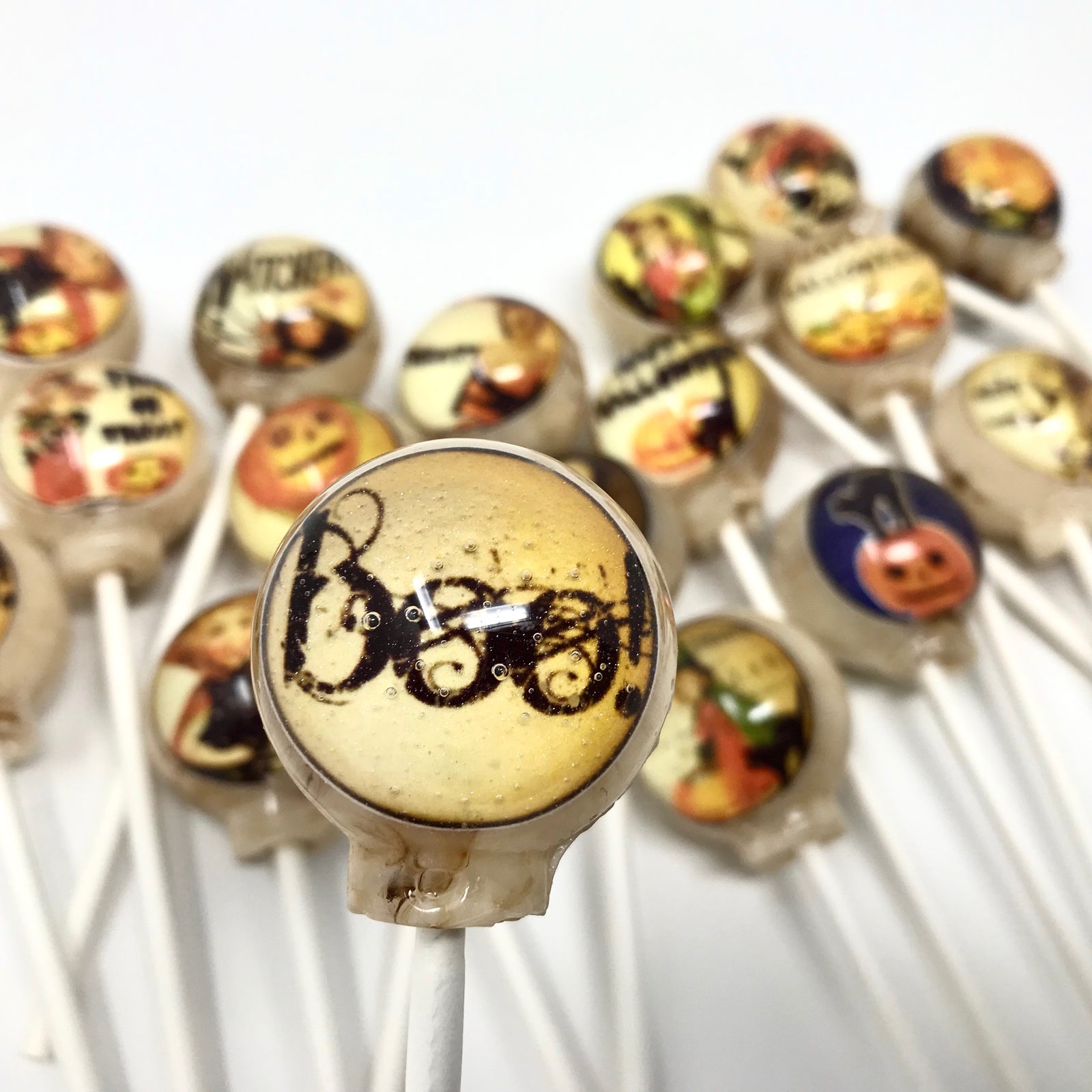 Witchy Treat Lollipops 6-piece set by I Want Candy!