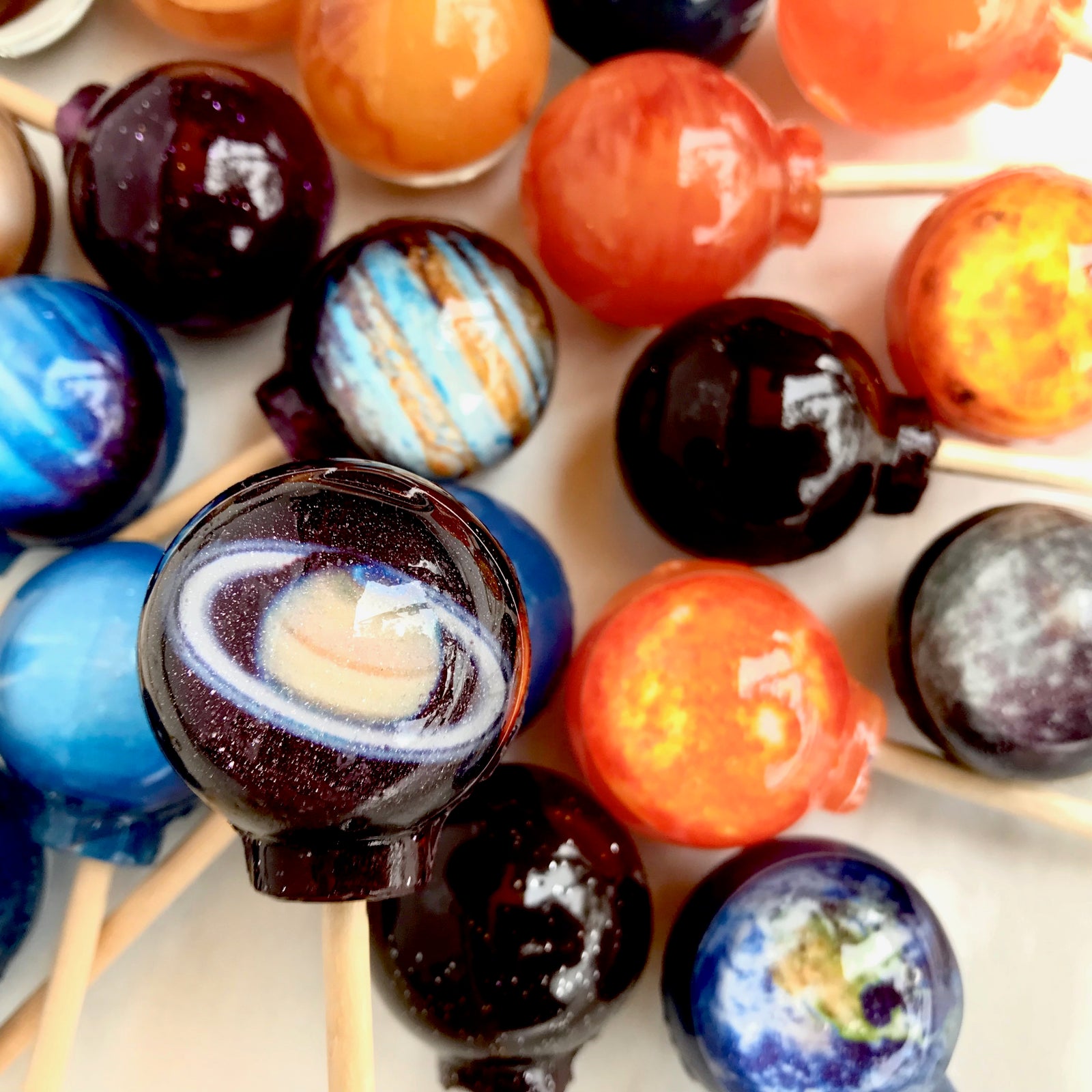 Cosmic Planet Lollipop® 10-piece set by I Want Candy!