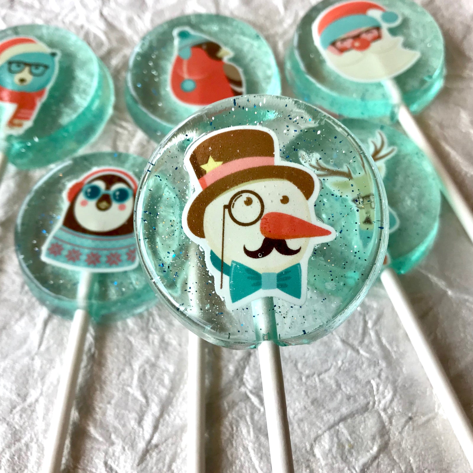 Holiday Winter Cutouts 5-piece set by I Want Candy!