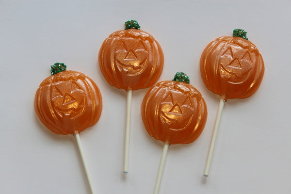 Miniatura Zucca Arancione E Lecca Lecca Per Casa Delle Bambole Melody Jane - Scala 1:12, Accessori Halloween