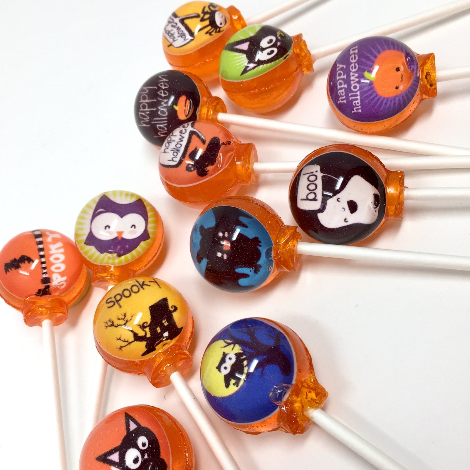 Halloween Critter Lollipops 6-piece set by I Want Candy!
