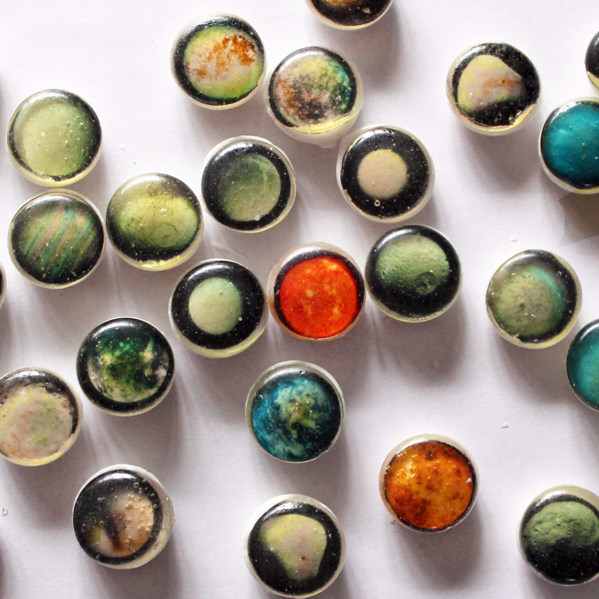 Solar System and Prominent Moons Bites by I Want Candy!