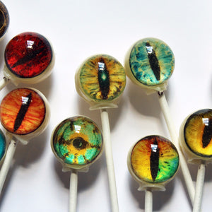 Creature Eye Lollipops 6-piece set by I Want Candy!