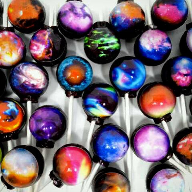 Nebula Lollipops 6-piece set by I Want Candy!