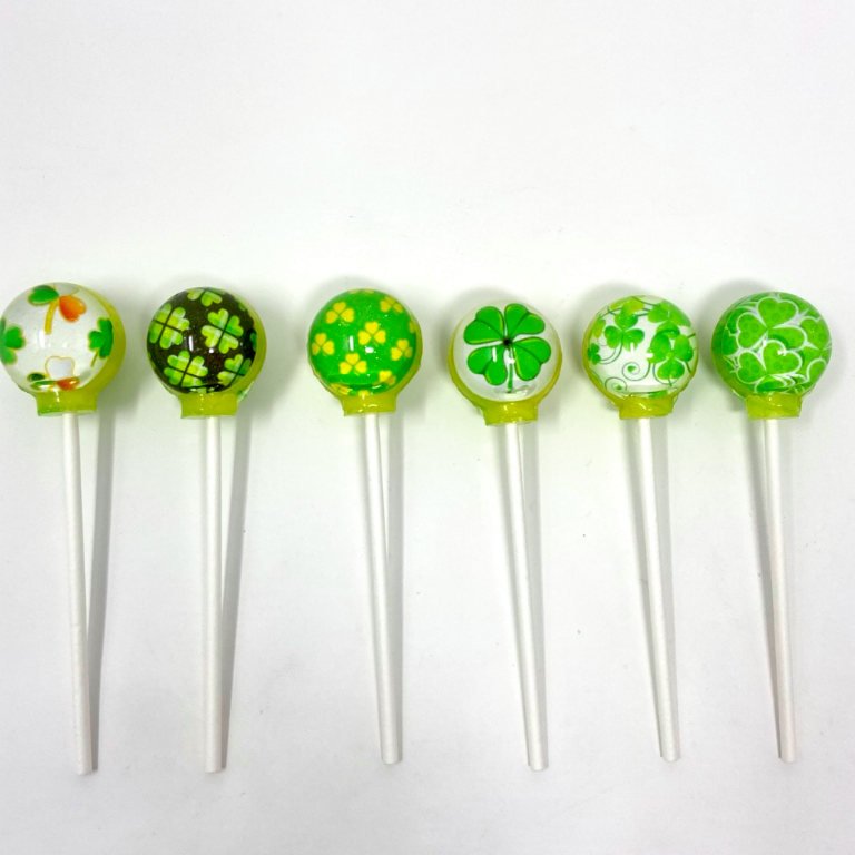 Luck 'o' the Irish Lollipops 6-piece set by I Want Candy!