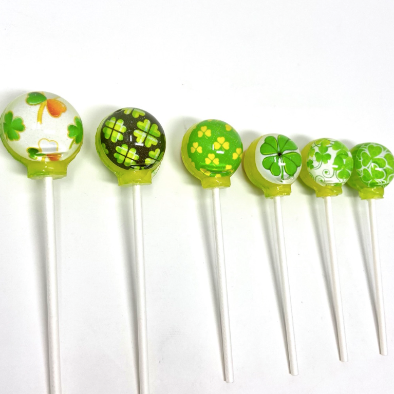 Luck 'o' the Irish Lollipops 6-piece set by I Want Candy!