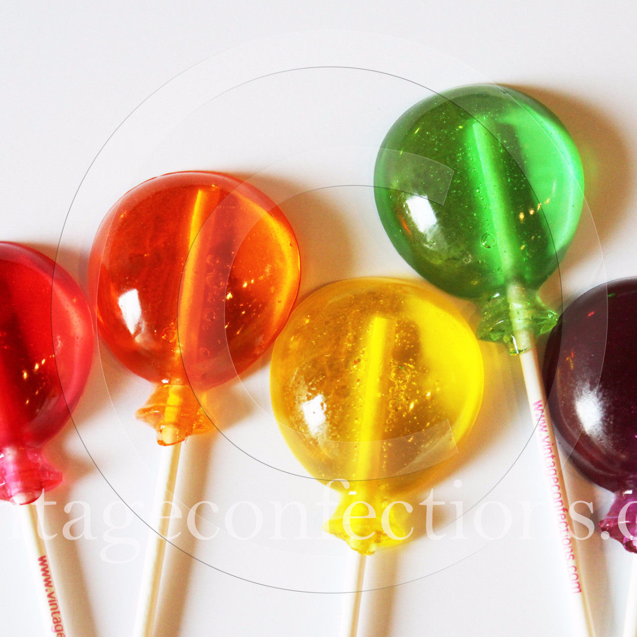 Balloon Shaped Lollipops 5-piece set by I Want Candy!