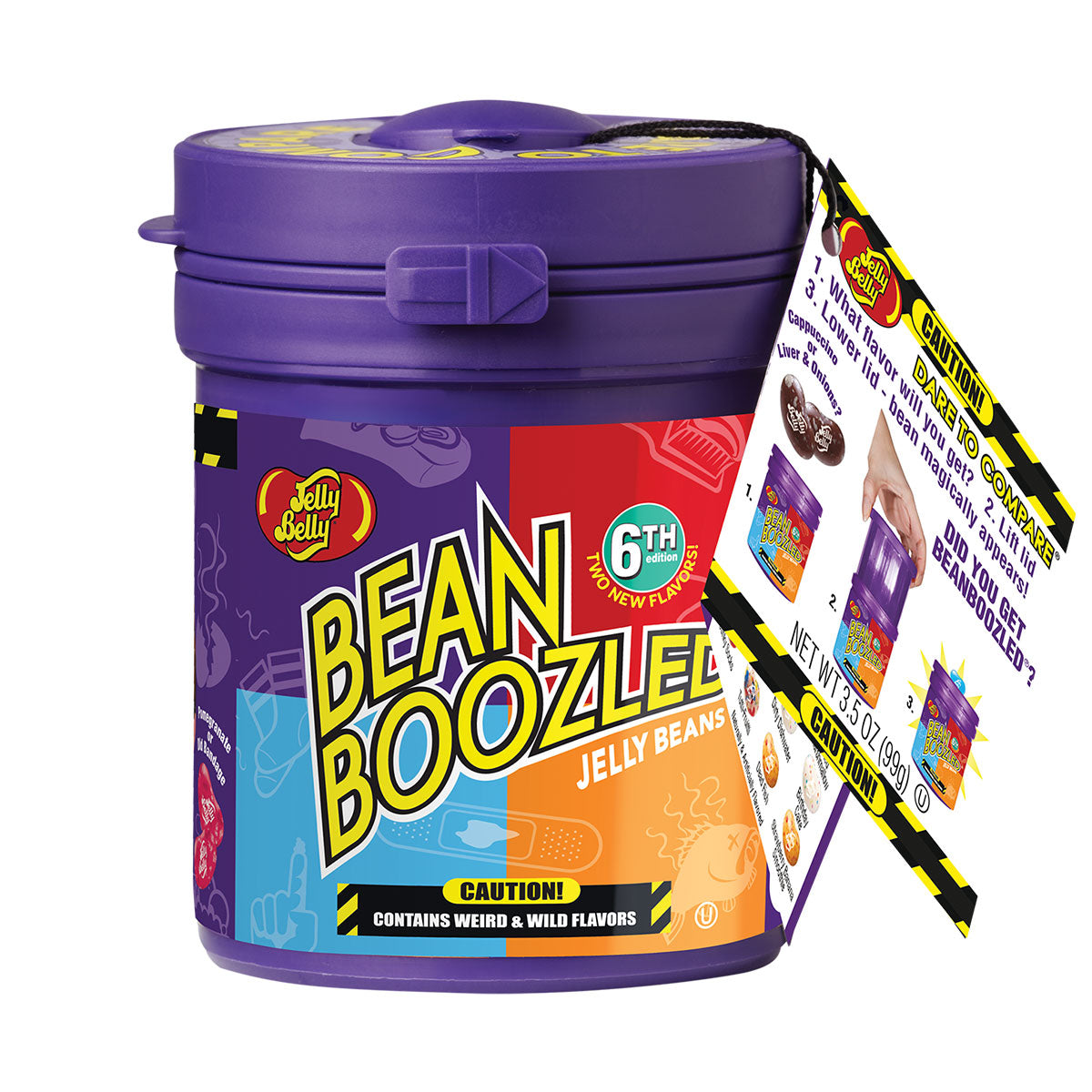 Jelly Belly BeanBoozled Jelly Beans Mystery Bean Dispenser (NEW! 6th edition)