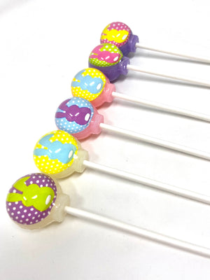 Bunny Boots Lollipops 6-piece set by I Want Candy!