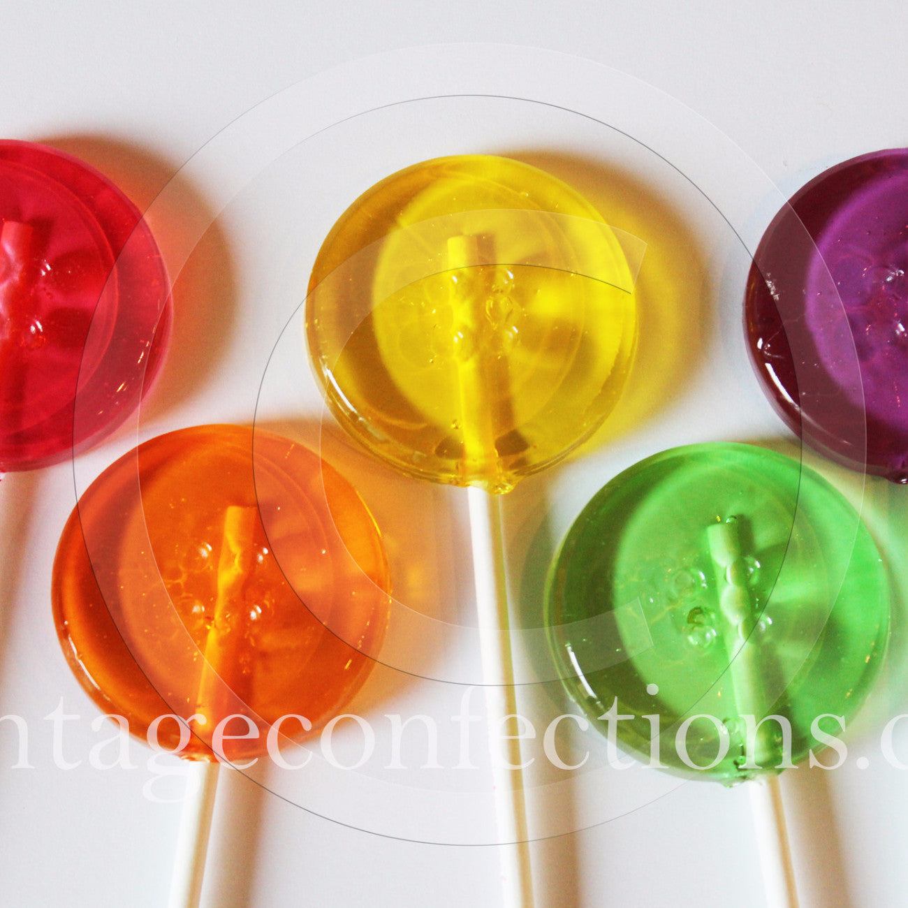 Button Shaped Lollipops 6-piece set by I Want Candy!