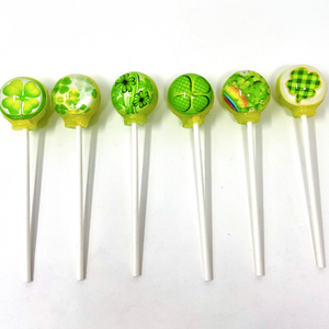 Cute Clover Lollipops 6-piece set by I Want Candy!