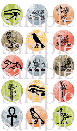 Egyptian Icon Lollipops 6-piece set by I Want Candy!