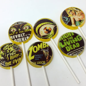 Zombie Apocalypse Lollipops 5-piece set by I Want Candy!