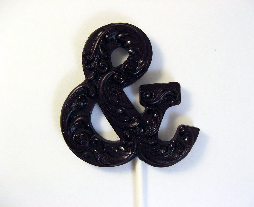 Filigree Symbol Lollipops 3-piece set by I Want Candy!