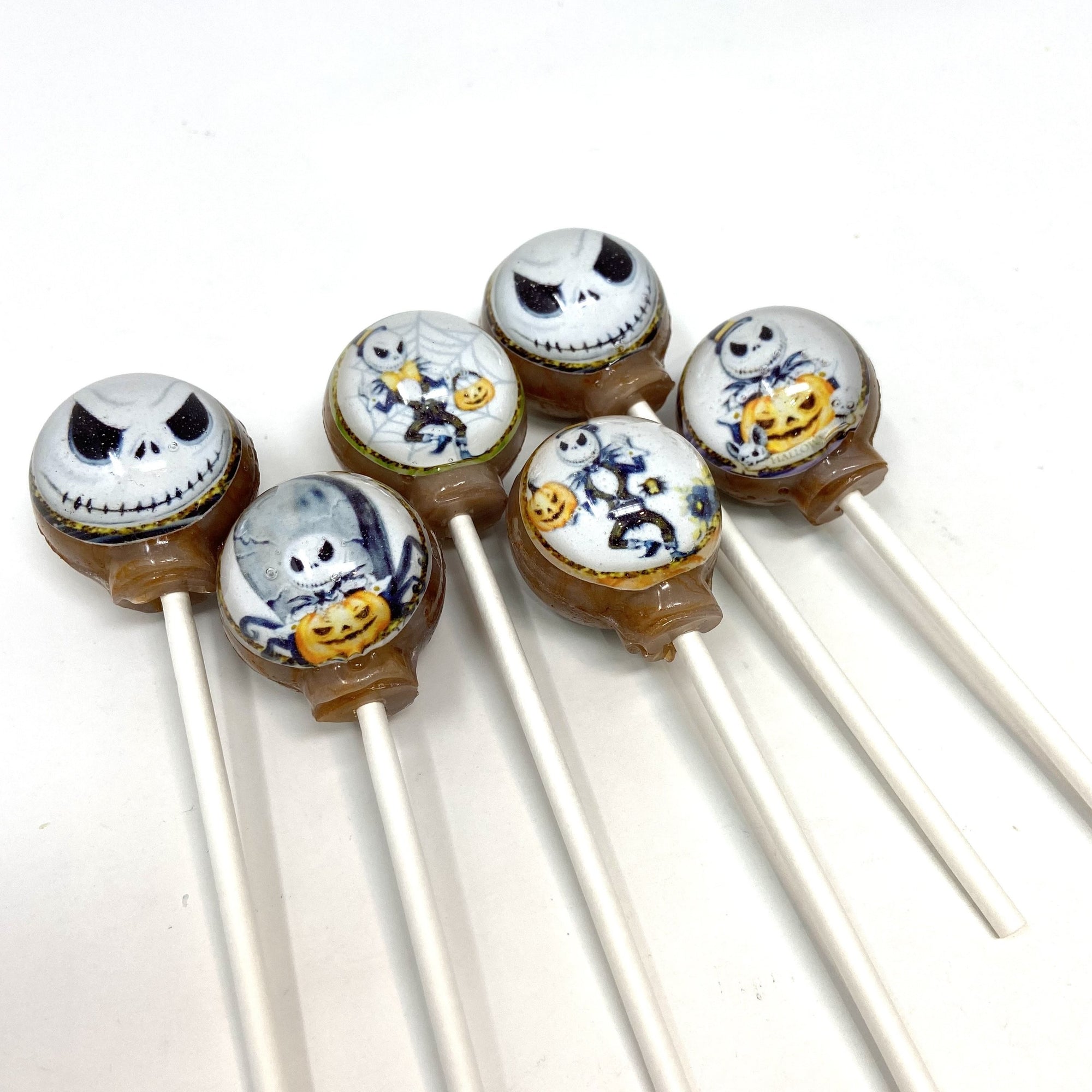 Jack Skullington Lollipops 6-piece set by I Want Candy!