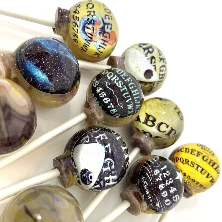 Ouija Board Lollipops 6-piece set by I Want Candy!