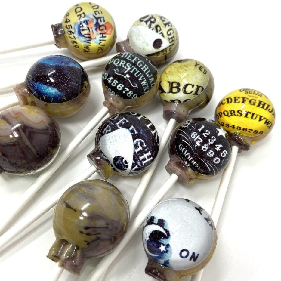 Ouija Board Lollipops 6-piece set by I Want Candy!