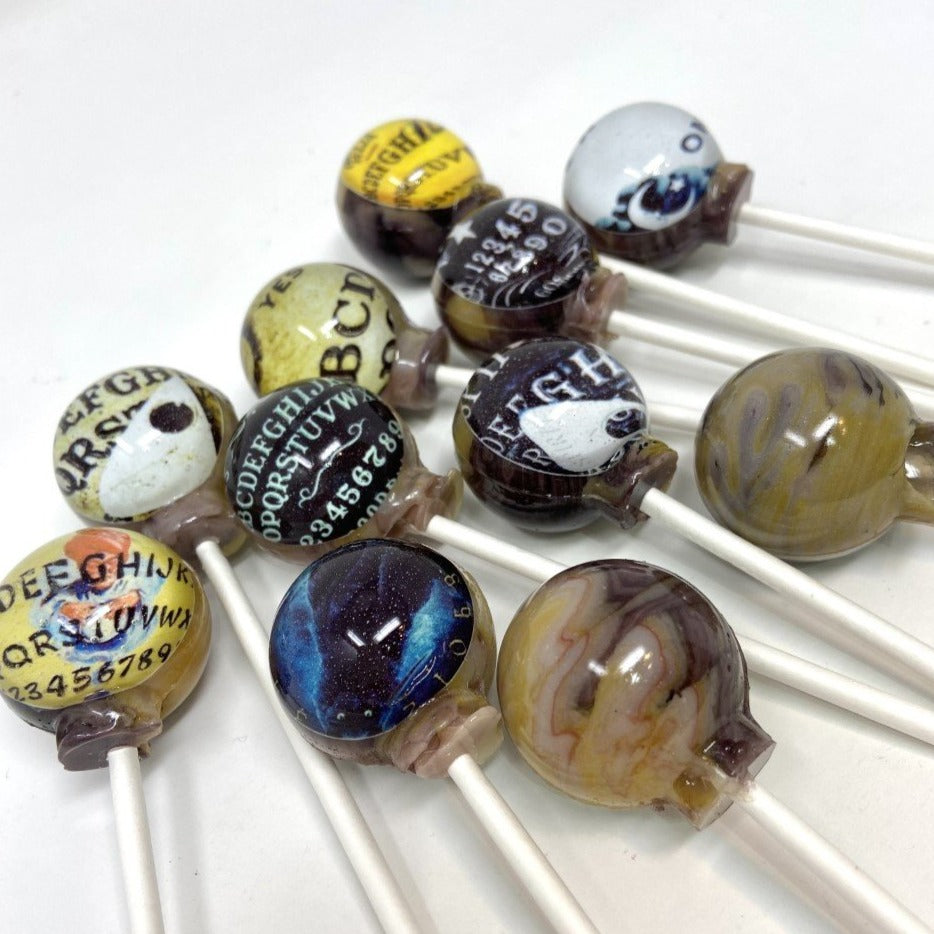 Ouija Board Lollipops 6-piece set by I Want Candy!