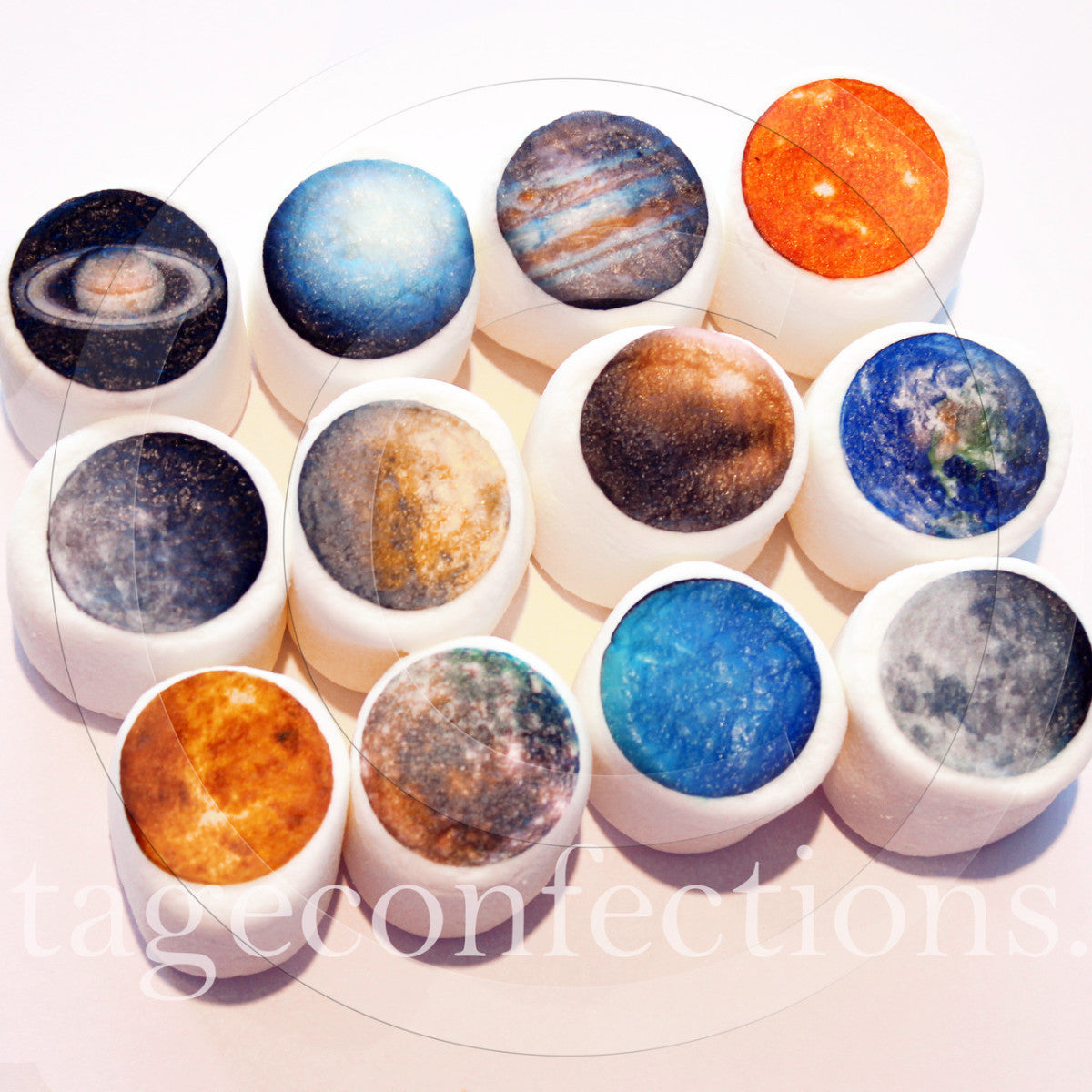Planet Marshmallows by I Want Candy!