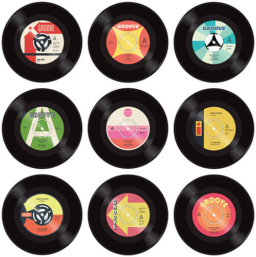 Vintage Vinyl Lollipops 5-piece set by I Want Candy!