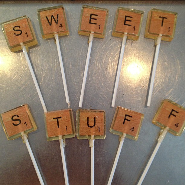 Tile Lollipops 5-piece set by I Want Candy!